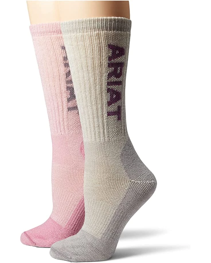 Ariat Socks Midweight Merino Wool Blend Steel Toe Crew 3 Ariat Socks Midweight Merino Wool Blend Steel Toe Crew