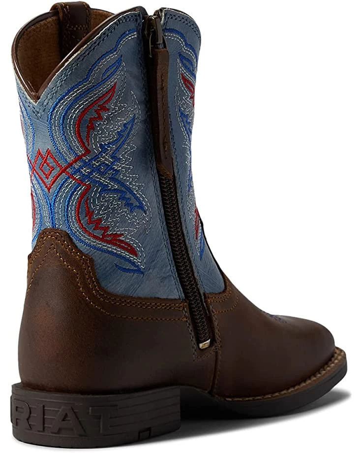 Ariat Kids Boots Double Kicker Western Boot (Toddler) 7 Ariat Kids Boots Double Kicker Western Boot (Toddler) - Image 5