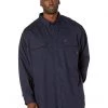 Ariat Shirts & Tops Big & Tall FR Solid Long Sleeve Work Shirt -Ariat Shop 61yb4D1k9IL. AC SR736920