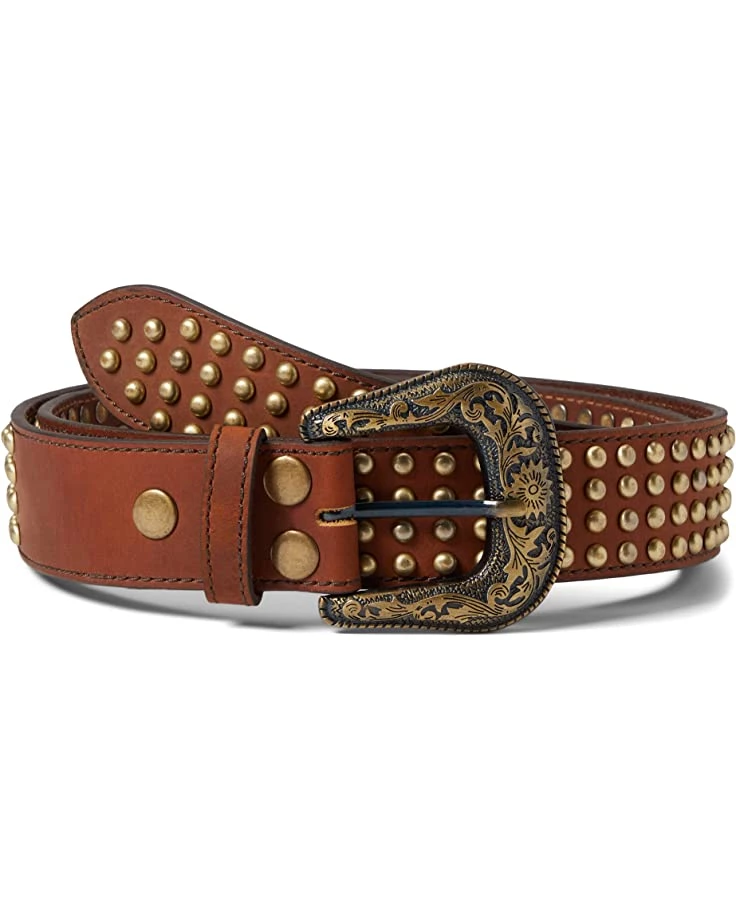 Ariat Belts Gold Studded 3 Ariat Belts Gold Studded