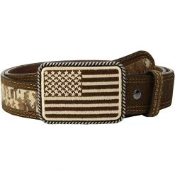 Ariat Belts Sport Patriot with USA Flag Buckle Belt