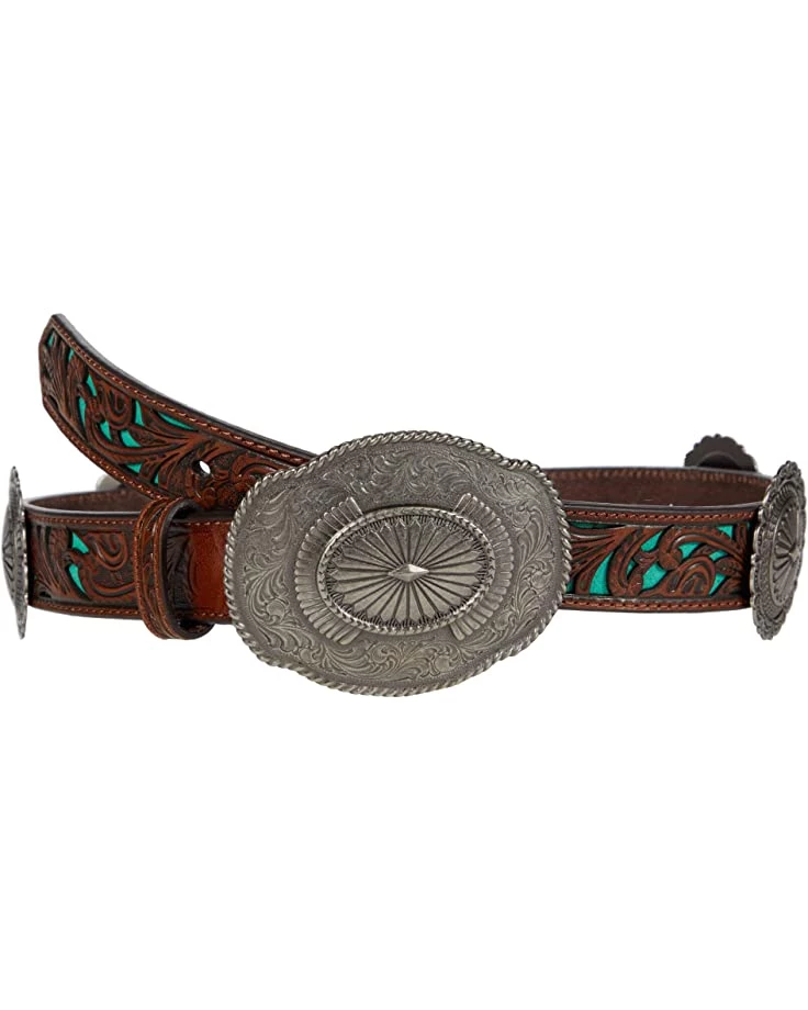 Ariat Belts 1 1/4" Embossed Concho Belt 3 Ariat Belts 1 1/4" Embossed Concho Belt
