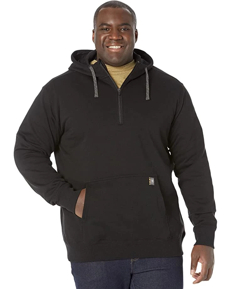 Ariat Hoodies & Sweatshirts Big & Tall Rebar Workman 1/2 Zip Hoodie 3 Ariat Hoodies & Sweatshirts Big & Tall Rebar Workman 1/2 Zip Hoodie