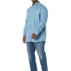 Ariat Shirts & Tops Big & Tall FR Vented Long Sleeve Work Shirt -Ariat Shop 719MNvq9HzS. AC SR736920