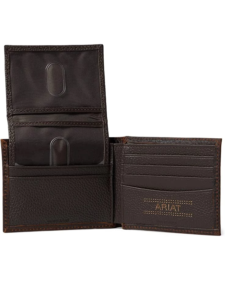 Ariat Wallets Bifold Wallet Mexican Flag Logo 4 Ariat Wallets Bifold Wallet Mexican Flag Logo - Image 2