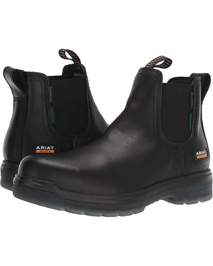 Ariat Boots Turbo Chelsea Waterproof Carbon Toe EH 3 Ariat Boots Turbo Chelsea Waterproof Carbon Toe EH