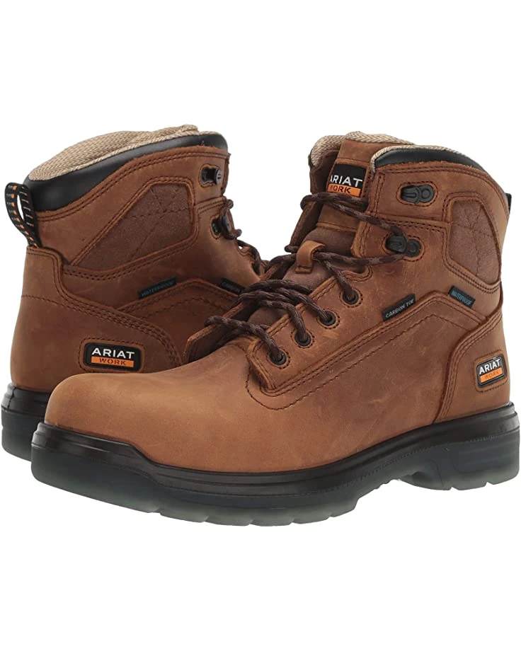 Ariat Boots Turbo 6" Waterproof Carbon Toe Work Boot 3 Ariat Boots Turbo 6" Waterproof Carbon Toe Work Boot