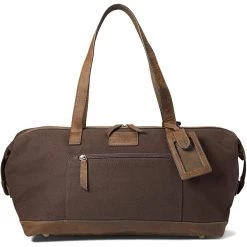 Ariat Duffle Bags Canvas w/ Leather Trim Small Duffel Bag
