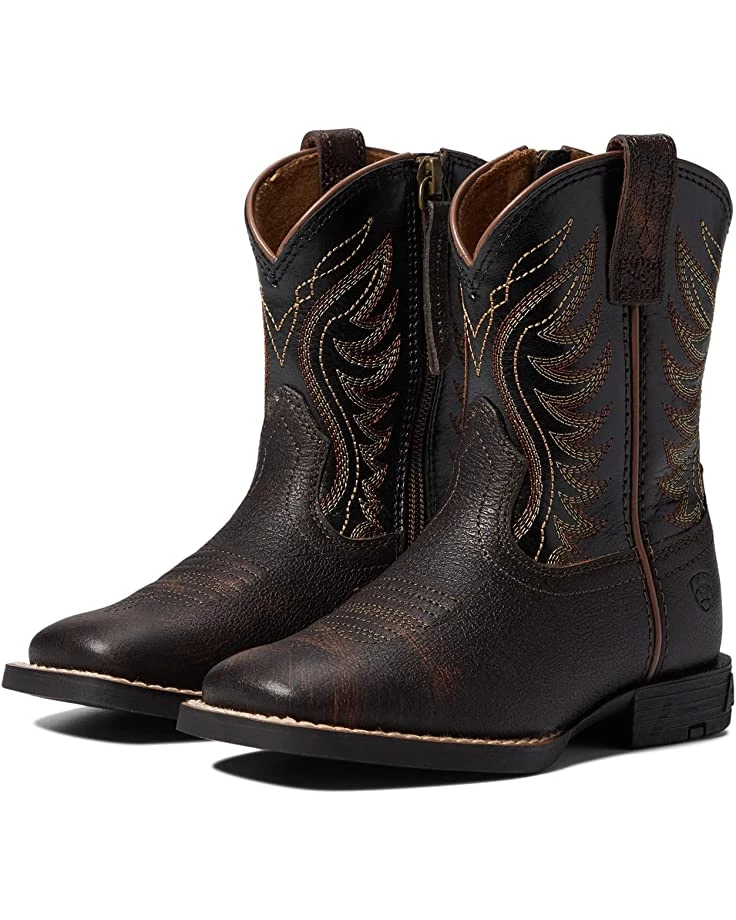 Ariat Kids Boots Amos Western Boot (Toddler) 3 Ariat Kids Boots Amos Western Boot (Toddler)