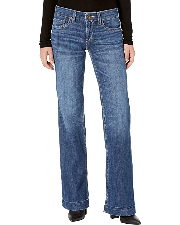 Ariat Trouser Mid-Rise Amaryllis Wide Leg Jeans 3 Ariat Trouser Mid-Rise Amaryllis Wide Leg Jeans