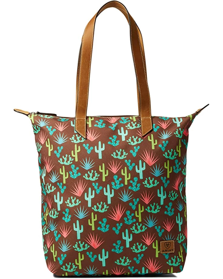 Ariat Handbags Cactus Print Tote 3 Ariat Handbags Cactus Print Tote