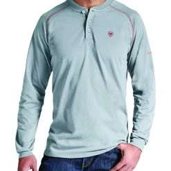 Ariat Shirts & Tops Big & Tall FR Henley Top