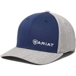 Ariat Hats Offset Shield & Script Snapback