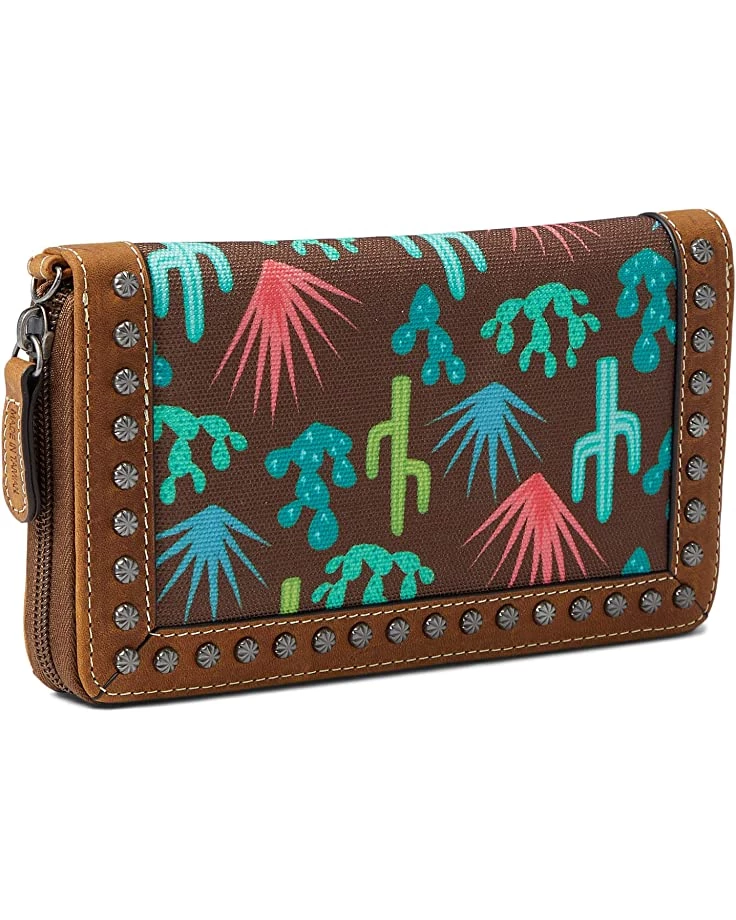 Ariat Handbags Cactus Print Clutch 4 Ariat Handbags Cactus Print Clutch - Image 2