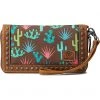 Ariat Handbags Cactus Print Clutch -Ariat Shop 81SCMlA37IL. AC SR736920