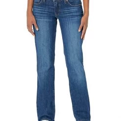 Ariat R.E.A.L. Mid-Rise Candace Straight Jeans