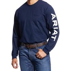 Ariat Shirts & Tops FR Pocketed Logo T-Shirt -Ariat Shop 81TdhC09omL. AC SR736920