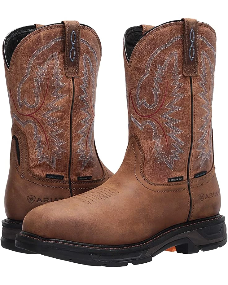 Ariat Boots Workhog XT Wide Square Toe H2O Carbon Toe 3 Ariat Boots Workhog XT Wide Square Toe H2O Carbon Toe