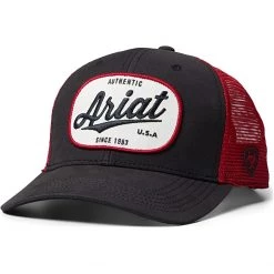 Ariat Hats Script Patch Snapback