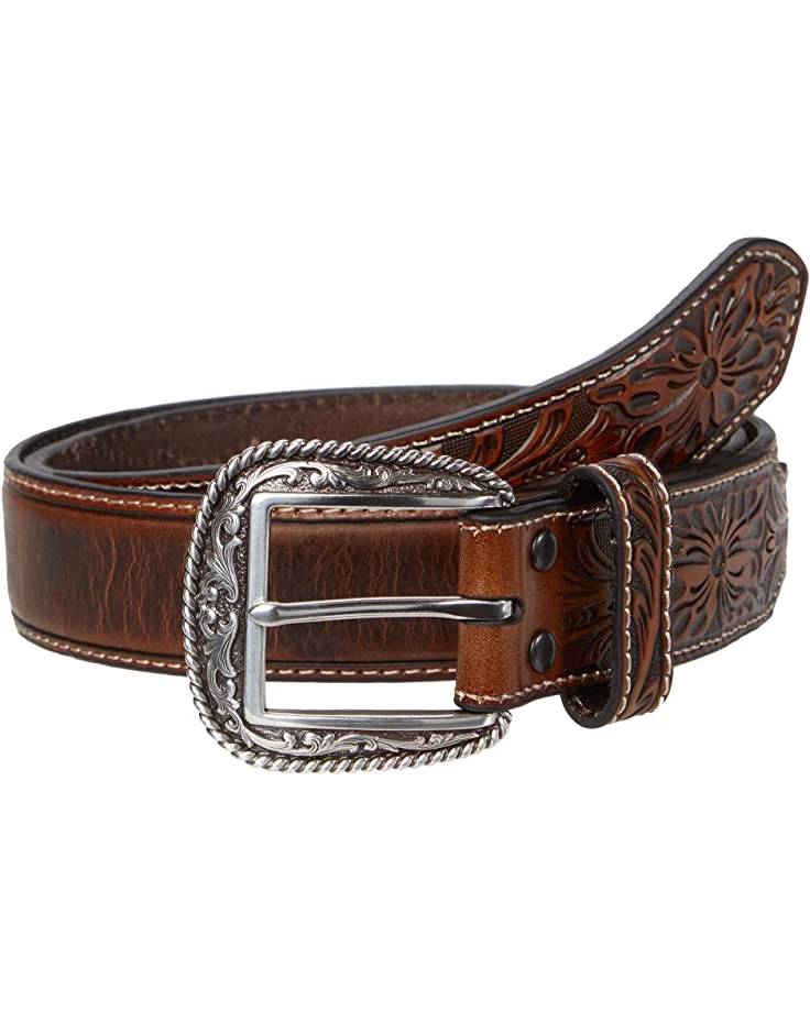 Ariat Belts Embossed Billets Belt 3 Ariat Belts Embossed Billets Belt