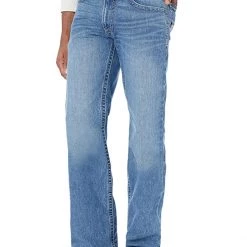 Ariat Rebar M4 Low Rise DuraStretch Edge Bootcut Jeans in Ventura