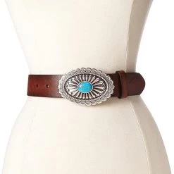 Ariat Belts Oval Concho Buckle Belt