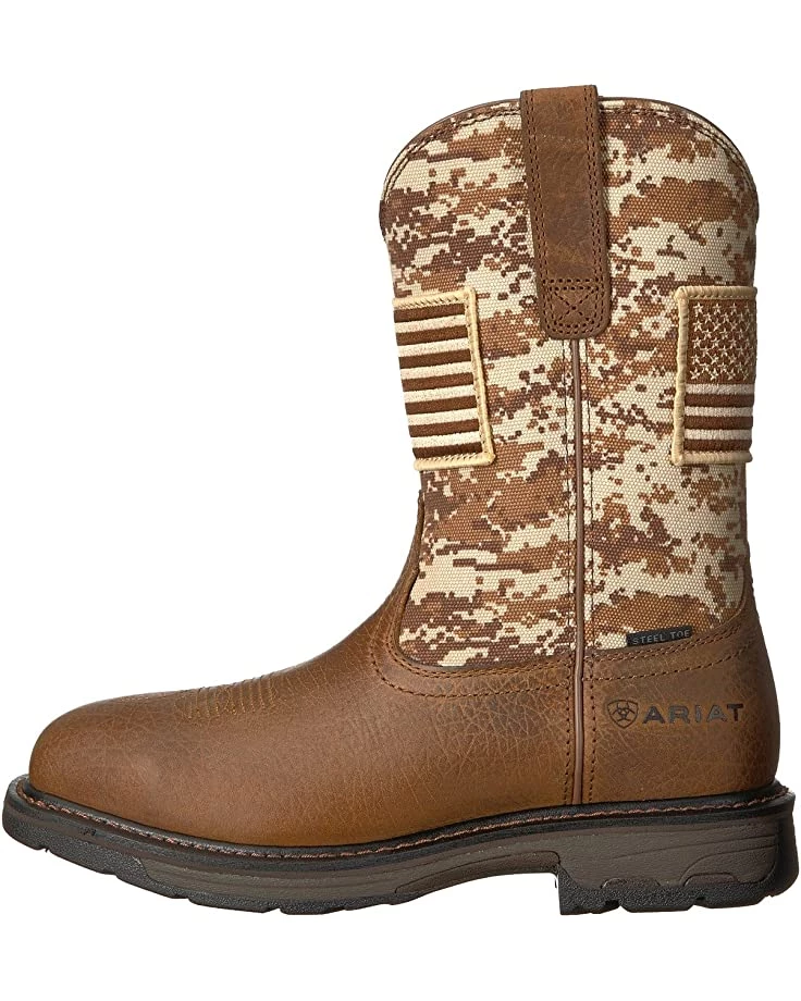 Ariat Boots Workhog Patriot Steel Toe 6 Ariat Boots Workhog Patriot Steel Toe - Image 4
