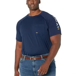 Ariat Shirts & Tops Big & Tall Rebar Heat Fighter Short Sleeve T-Shirt