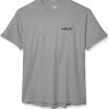 Shirts & Tops ARIAT Men's Rebar Cottonstrong Short Sleeve Logo Crewwork Utility Tee Shirt