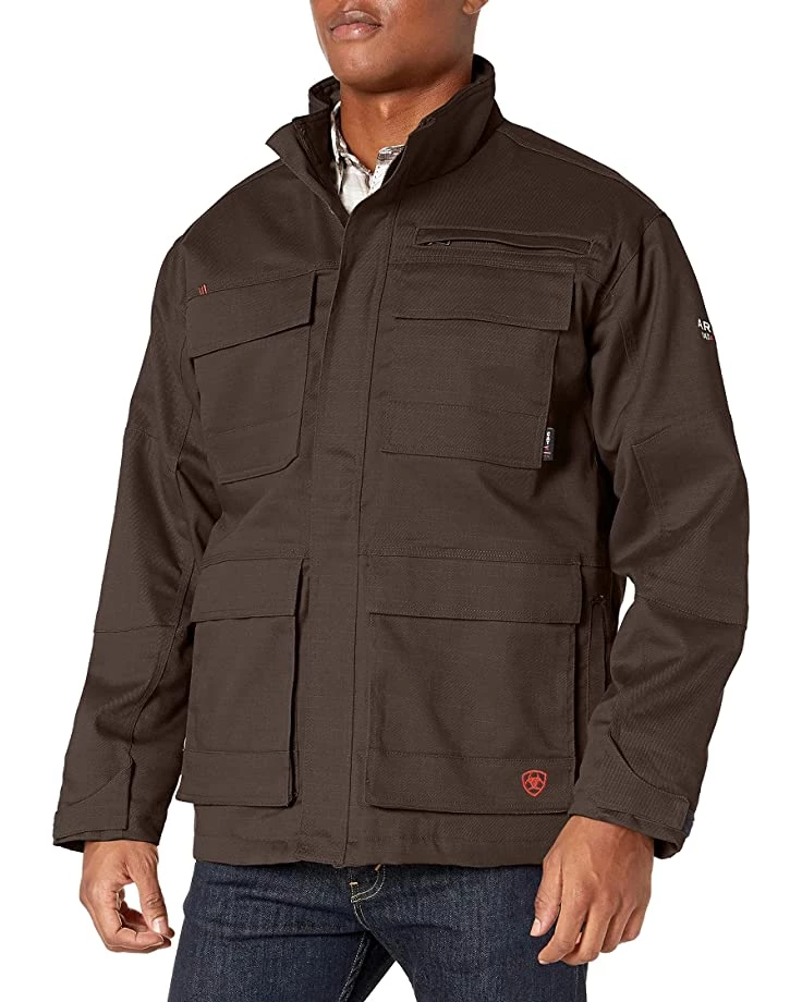 Ariat Coats & Outerwear Men's Flame Resistant Cargo Canvas Jacket 3 Ariat Coats & Outerwear Men's Flame Resistant Cargo Canvas Jacket