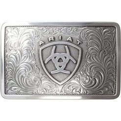Ariat Belts Rectangle Filagree Shield Buckle