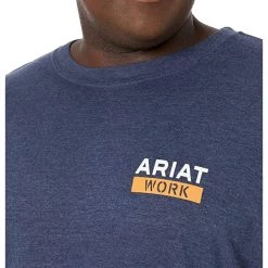 Ariat Shirts & Tops Big & Tall Rebar Cotton Strong Roughneck Graphic T-Shirt -Ariat Shop 91n4M2iCEyL. AC SR736920