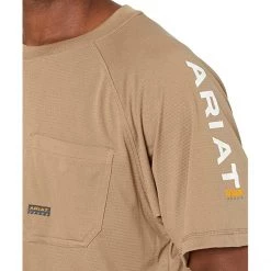 Ariat Shirts & Tops Rebar Heat Fighter Short Sleeve T-Shirt Khaki -Ariat Shop 91rXwRxOQSS. AC SR736920